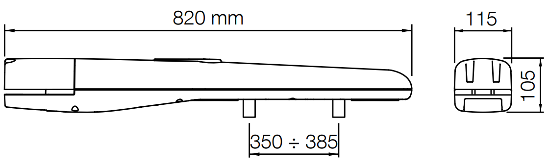 габариты RD 400